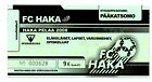 Ticket Fin Haka Valkeakoski Xx.Xx.2008