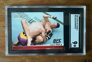 2009 Topps Nate Diaz Rookie Card RC #66 SGC 9 UFC Round 1 vs Manny Gamburyan TUF