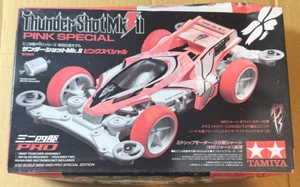 Tamiya 95465 Mini 4WD THUNDER SHOT Mk.Ⅱ PINK SPECIAL 1/32 (damaged box) - Photo 1 sur 3