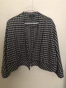 3X ~ Short Blazer Bolero Houndstooth R&M Richards Woman’s plus - Picture 1 of 7