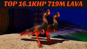 🔥ARK Survival Ascended PvE PC/XBOX/PS5 Top Stats Gigantoraptor 719M Lava🔥 ASA - Picture 1 of 7