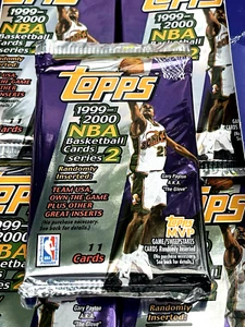 1999-2000 TOPPS NBA Basketball (Series 2) 🏀 PACK 11 Cards ON CARD AUTOS!? OVP‼️ - Bild 1 von 19