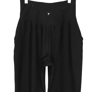 Old Navy Active Elevate Leggings Go Dry Black High Rise Fitness Medium Pockets - Picture 1 of 11