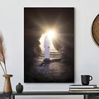 Jesus Walking Out Of Tomb Jesus Canvas Art - Religious Canvas Painting