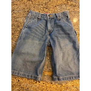 Levi's Carpenter Denim Shorts Boys Size 16 Regular Blue Jeans - Picture 1 of 6