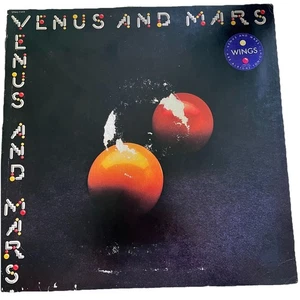 Paul McCartney & Wings - Venus and Mars LP - Capitol SMAS-11419 Hype Sticker - Bild 1 von 7