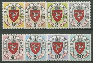Isle of Man Portomarken 1973 Landeswappen P 1/8 II. postfrisch - Picture 1 of 1