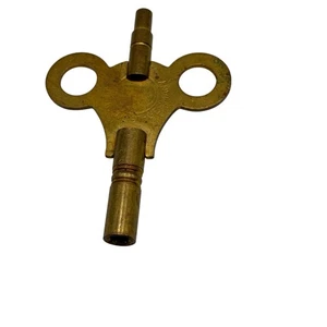 Vintage Messing Uhrenschlüssel doppelseitig 4/000 = 3,25/1,75 mm - Bild 1 von 4