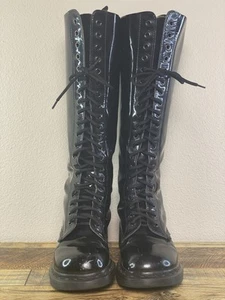 Botas de colección Dr Martens 9730 20 ojos punta desairada para mujer talla 5 AW004 Inglaterra” - Imagen 1 de 22