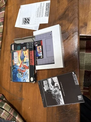 Буклет игровая коробка Super Star Wars: Return of the Jedi (Super Nintendo SNES) - Изображение 1 из 4