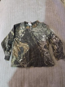 Unisex 18-24 Months Mossy Oak Break Uo Long Sleeve Camo Shirt - Picture 1 of 4