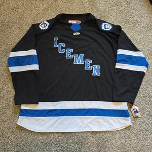 Official Jacksonville Icemen Hockey Jersey ECHL AHL NHL AK Minor League 3XL 60 - Picture 1 of 10
