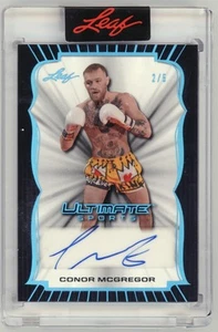 2024 Leaf Platinum Conor McGregor Auto /5 #US-CMG - Picture 1 of 2