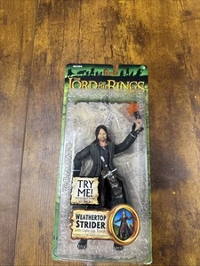 Figurina LOTR Weathertop Strider con torcia La Compagnia dell'Anello 2005 - Foto 1 di 5