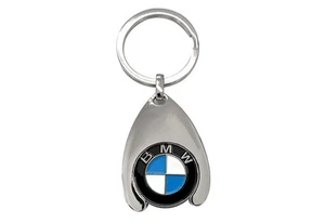 BMW Schlüsselanhänger mit Einkaufswagenchip Keyring Chip NEU - Bild 1 von 1