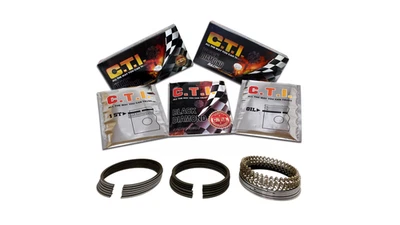 Поршневые кольца CTI с черными бриллиантами 26-102-03 для Dodge Ram D350 Cummins 5,9 л (89-09) - Изображение 1 из 4