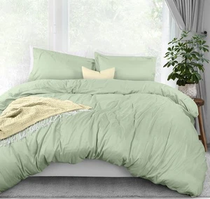 Duvet Cover Queen Size - 3 Piece with Zipper Closure - 1 Comforter Cover 90X9... - Bild 1 von 8