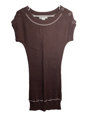 Charlotte Russe Mujer Vestido Punto Talla Mediana Manga Corta Suéter  Foto 1 de 4