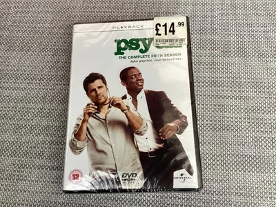 BNWP Psych The Complete Fifth Season DVD (2011, Pegi 12) Pal 2, 4 & 5 - Image 1 of 2