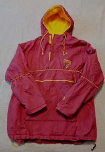 Vintage Herren STARTER Minnesota Golden Gophers Wendepullover Kapuzenjacke M - Bild 1 von 10