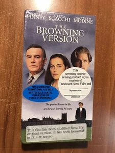 The Browning Version (VHS, 1994) Screener - Picture 1 of 2