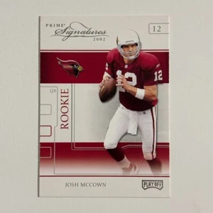 2002 Playoff Prime Signatures - #103 Josh McCown Sample (RC) - Picture 1 of 2