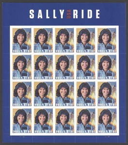 US 2018 Scott #5283, Sally Ride - Sheet of 20 Forever Stamps - Picture 1 of 1