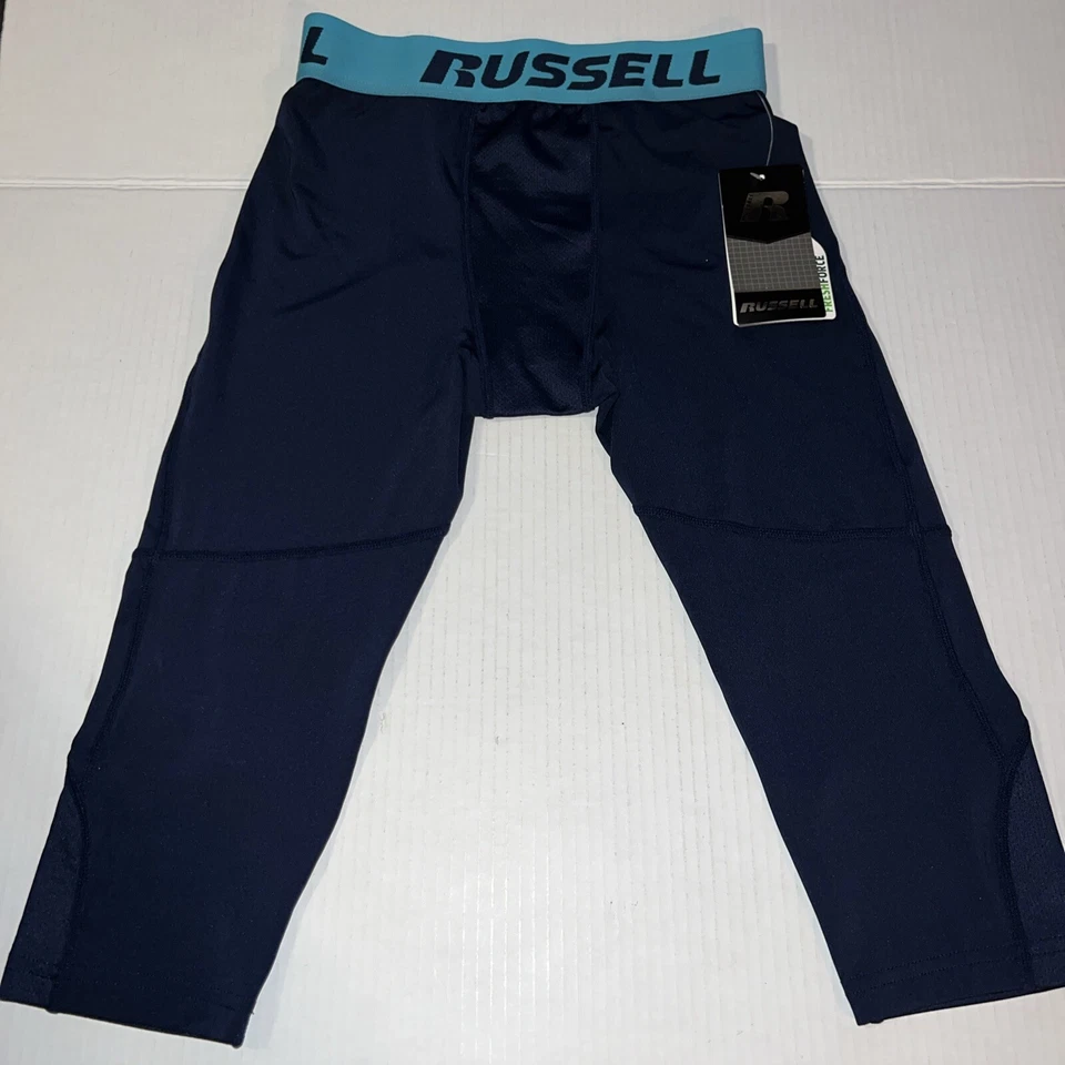 Russell Boys Base Layers Legging Large (10-12) Blue Cove Intelli fresh