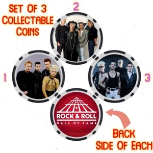 DEPECHE MODE - ROCK & ROLL HALL OF FAME - COLLECTABLE COIN SET - Picture 1 of 1