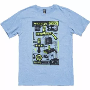 Rick and Morty Portal Gun Men's T-Shirt - Loot Crate Exclusive - Picture 1 of 1