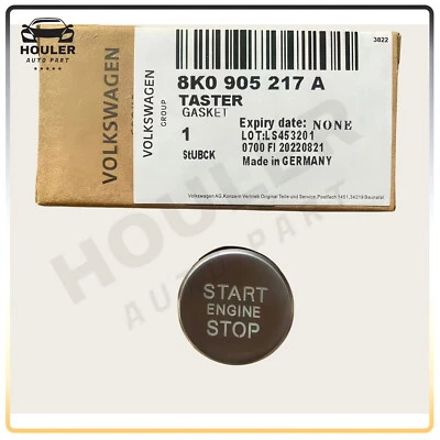 OEM New For Audi A4 A5 Q5 S4 S5 Engine Start / Stop Switch Button 8K0905217A - Image 1 of 4