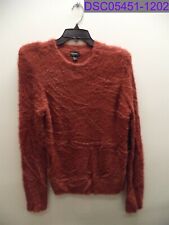 Women's XS Free Press Faux Fur Fluffy Pullover Sweater Brown Spice RK414762MI