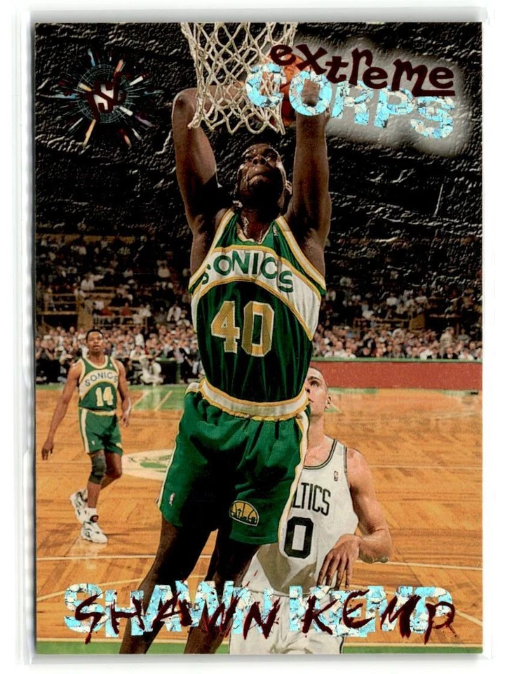 Shawn Kemp Seattle SuperSonics 1995-96 Stadium Club #125 - Image 1 of 2