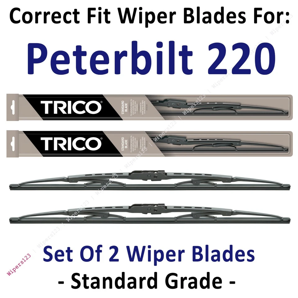 Wiper Blades 2-Pack Standard - fit 2007+ Peterbilt 220 - 30240x2 - Image 1 of 1