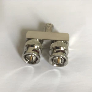 600pcs of BNC Jack female to 2x BNC male plug Y grains adapter connector 75ohm - Picture 1 of 8