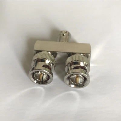 600pcs of BNC Jack female to 2x BNC male plug Y grains adapter connector 75ohm - Image 1 of 4