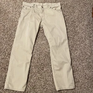 POLO RALPH LAUREN Chino Pants Mens 40 x 32 Dry Goods Khakis Preppy Flat Front - Picture 1 of 17
