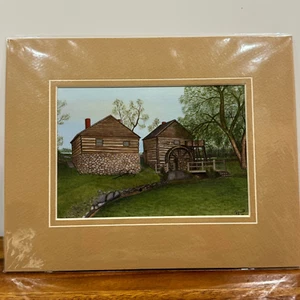 "McCormick's Mill" Giclée-Druck mit Matte - Geschichte erfassen von T J Word" 5x7" - Bild 1 von 4