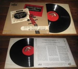 Jascha HEIFETZ Mendelssohn / Mozart FALP 136 LP Classical Violon - Imagen 1 de 1