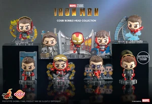 EN STOCK Hot Toys Cosbi CBX108 Marvel Ironman Juego de 8 piezas con diferentes estilos - Imagen 1 de 12
