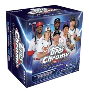 2023 Topps Chrome Update Series Sapphire Baseball Hobby Box