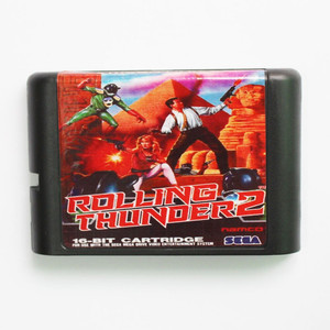 Rolling Thunder 2 16 bit MD Game Card For Sega Mega Drive For Genesis