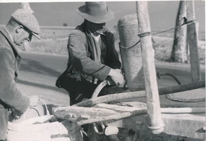 Environs AGDE SETE c. 1950 - Pêcheurs Vignerons Sulfatage Vignes - NV 6136 - Picture 1 of 2
