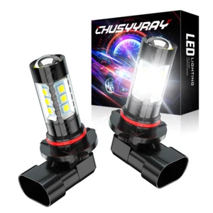For 2006-2010 Lexus IS250 / IS350 - 2X 9006 Front LED Fog Light Bulbs 6000K - Picture 1 of 12