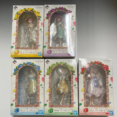 The Quintessential Quintuplets Ichiban Kuji Dress Costume Complet 5 Figure Set Cover