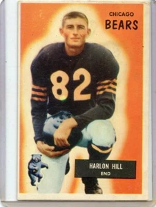 1955 Bowman FB Harlon Hill Chicago Bears #33 ⭐️💥🎯 Original - Bild 1 von 2