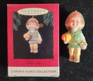 Hallmark Keepsake Harvest Joy 1994 Ornament Garden Elves Collection. T3218 - Picture 1 of 6