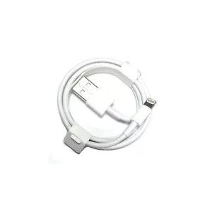 APPLE CABLE LIGHTNING TO USB-A REVERSIBLE CHARGE SYNC GENUINE 1M WHITE MD818ZM/A - Picture 1 of 1