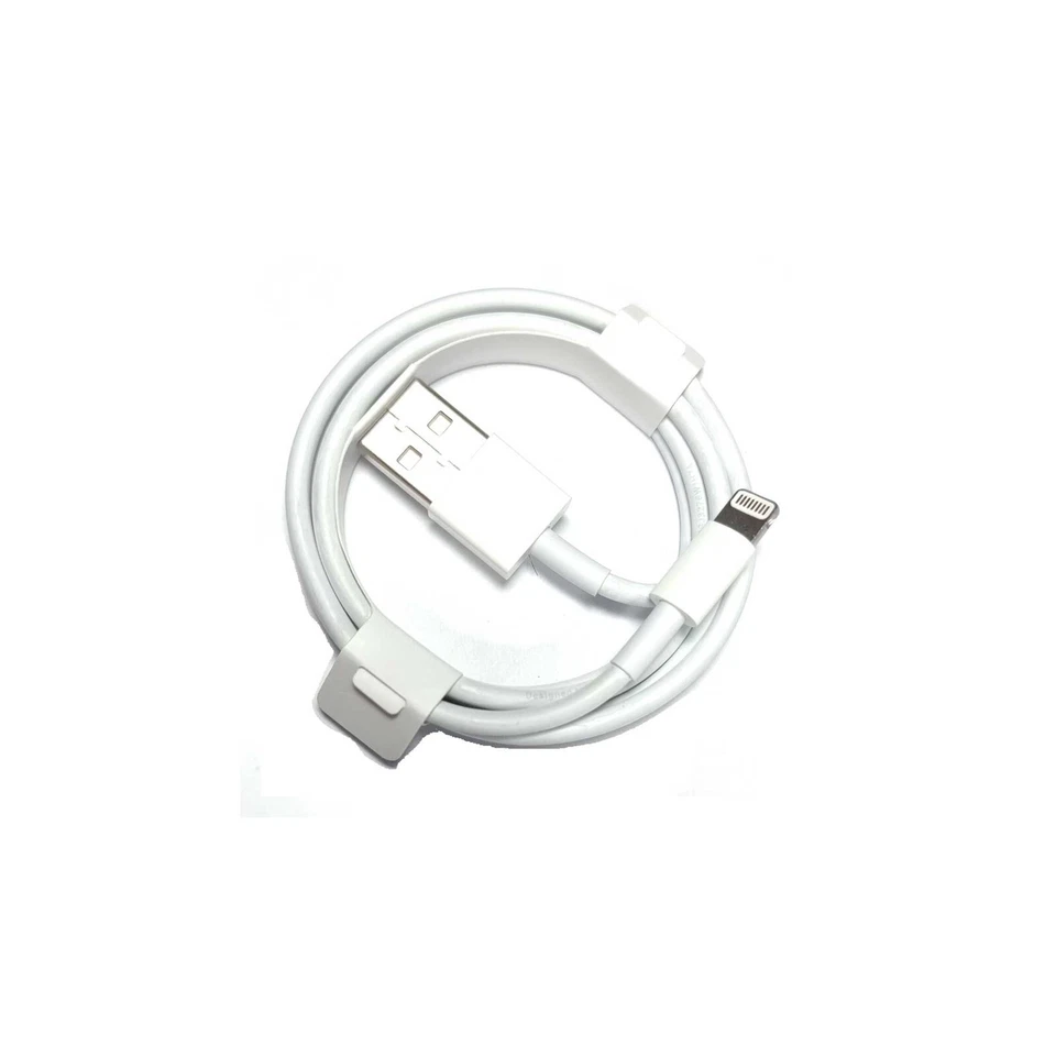 APPLE CABLE LIGHTNING TO USB-A REVERSIBLE CHARGE SYNC GENUINE 1M WHITE MD818ZM/A - Image 1 of 1