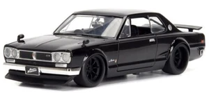 JADA TOYS - NISSAN Skyline 2000 GT-R nera del 1971 di Brian Fast And Furious ... - Foto 1 di 7